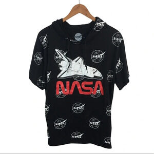 TS135 Men’s NASA USA Space Program Hoodie T Shirt XL
